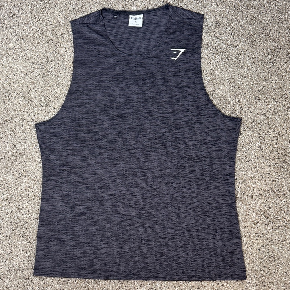 Gymshark Women’s Sleeveless Training Tank Grey/purple Color XL